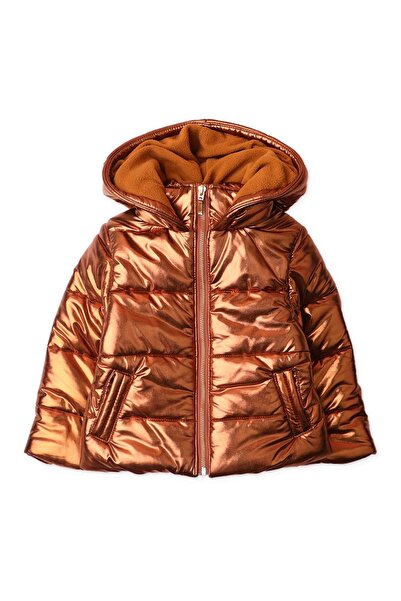 Gingersnaps Girls Shiny Hoodie Jacket
