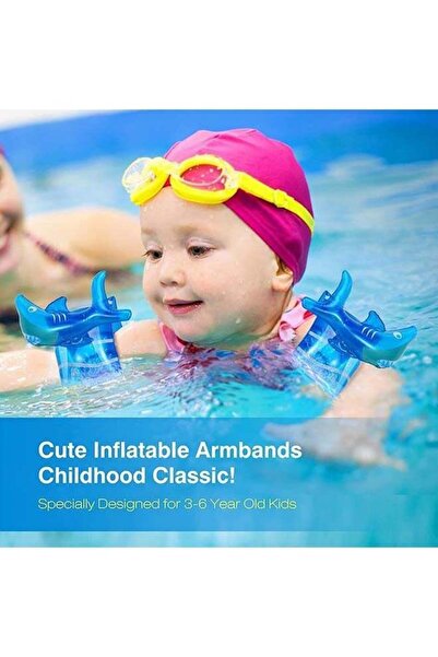 COOYA Arm Floaties for Kids, Cartoon Swimiming Armbands Floaties Water Wings