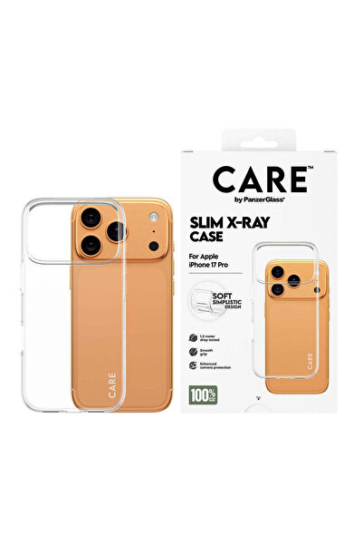 Panzer Glass CARE by PanzerGlass® iPhone 17 Pro Moda Kılıf X-Ray Şeffaf Soft ...