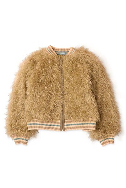 Gingersnaps Girls Fur Zip Jacket