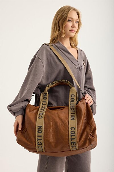 HomeStore Geantă cu curea Extrafor cu inscripție