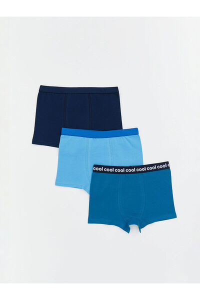 LC Waikiki مجموعة بوكسر للأولاد من فيجن نيو سيزون بيسيك مكونة من 3 قطع