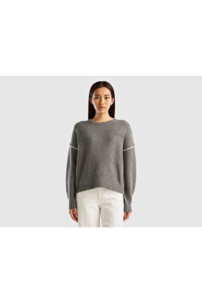 United Colors of Benetton Wide-Fit Long-Sleeve Jacket