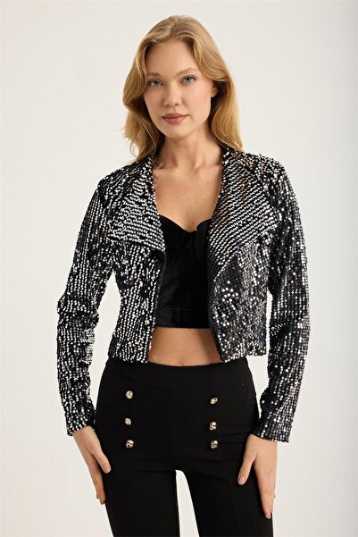 HomeStore Kısa Payetli Ceket