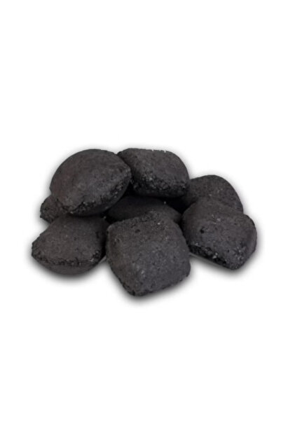 HOT GRILL Premium Coconut Shell Charcoal Briquettes for Barbecue & Grill (4 KG)