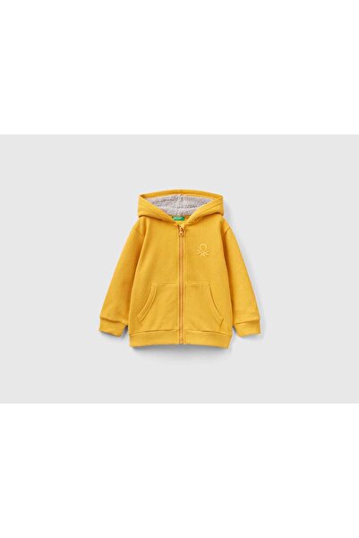 United Colors of Benetton سترة أطفال بغطاء رأس