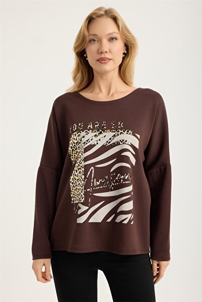 HomeStore Gilded Leopard Blouse