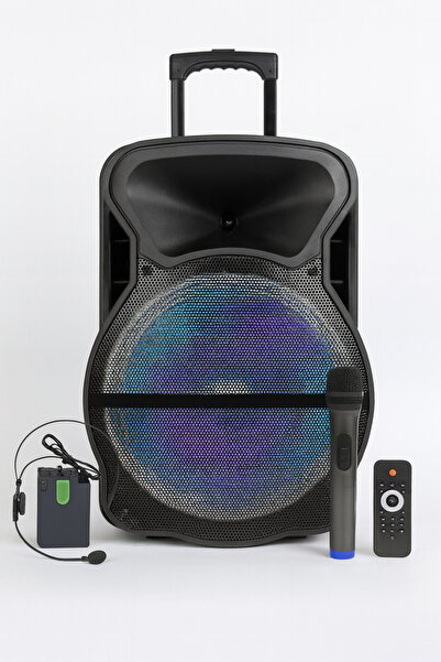 Westa Wap-12503ET Portatif Ses Sistemi Telsiz Mikrofonlu 12" Aktif Hoparlör (...