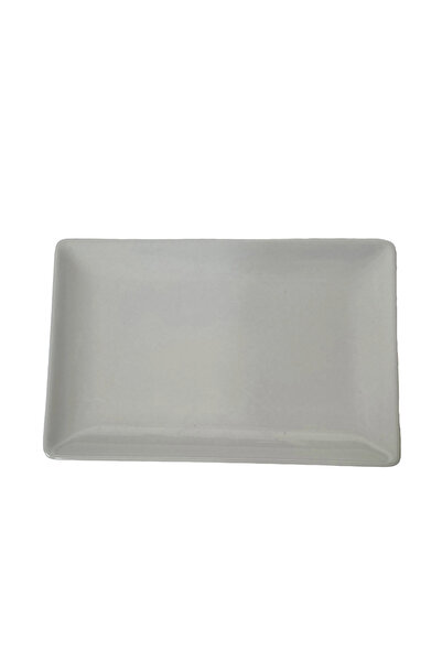 Cesiro Rectangular Platter, 20×13 cm, Cream