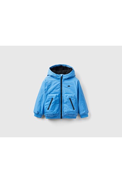 United Colors of Benetton Boys' Bomber Jacket with Pockets