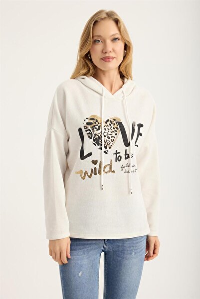 HomeStore Velvet Gilded Sweatshirt