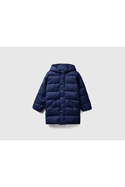 United Colors of Benetton سترة بغطاء رأس قابلة للإزالة للأولاد