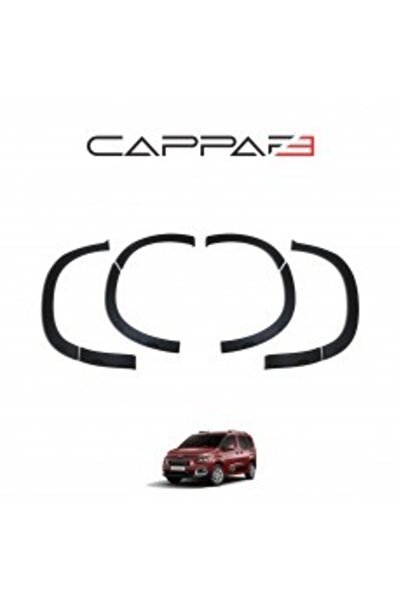 Cappafe Citroen Berlingo 2019- Yılı ve Sonrası Uyumlu Çamurluk Dodik 8 Parça