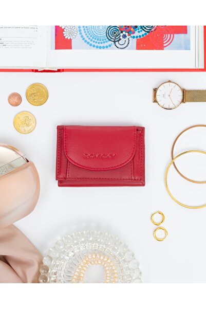 Other Leather wallet R-21-LFN-3067 Red