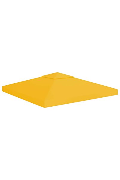 vidaxl 2-Tier Gazebo Top Cover 310 g/m² 3x3 m Yellow