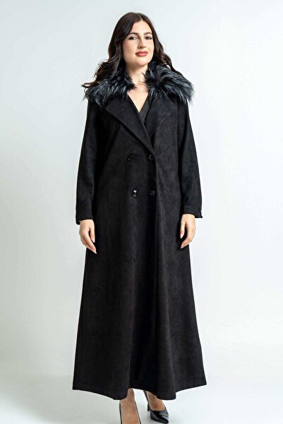 mica معطف شتوي بأكمام طويلة