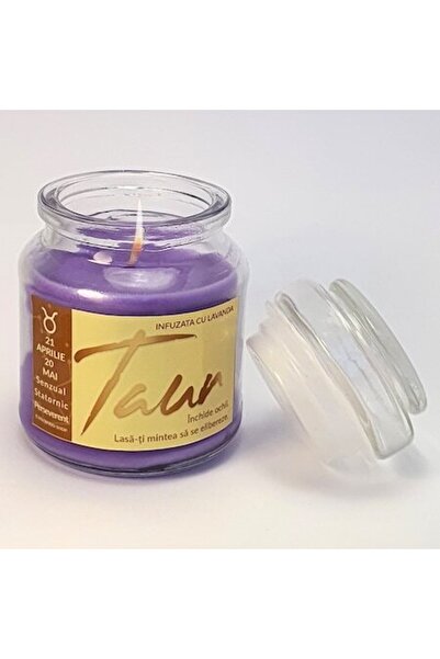 OEM Scented Decorative Candle - Relaxation Aromatherapy, Anti-stress, Lavender (Taurus)