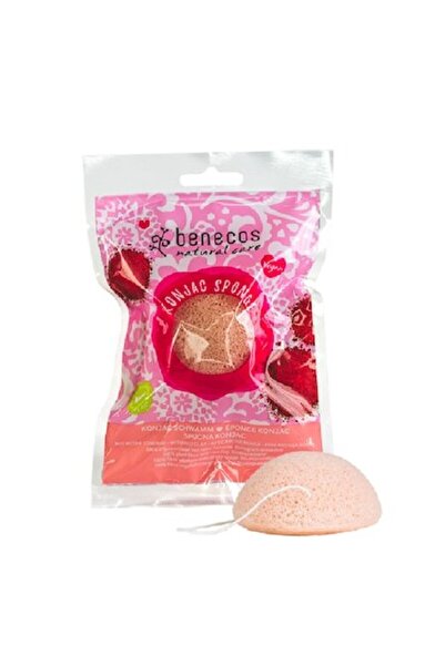 benecos Burete Konjac cu Argilă Roșie pentru Ten Sensibil