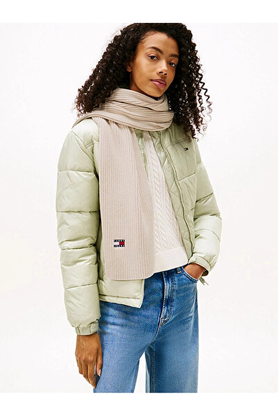 Tommy Hilfiger Tjw Heritage Core Women's Beige Scarf Aw0Aw18045Acg