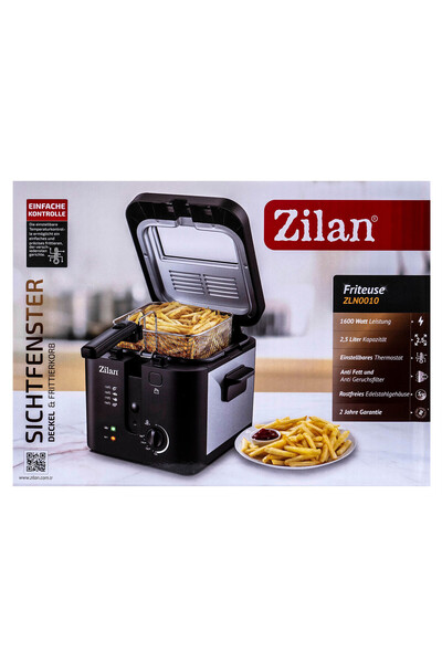 Zilan Deep fryer, power 1600W, oil capacity 2.5L / ZLN 0010