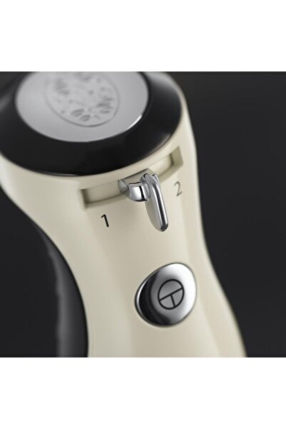 RUSSELL HOBBS Retro Hand Blender - Modern Performance with Vintage Design, 2 speeds, 700 W, Cream