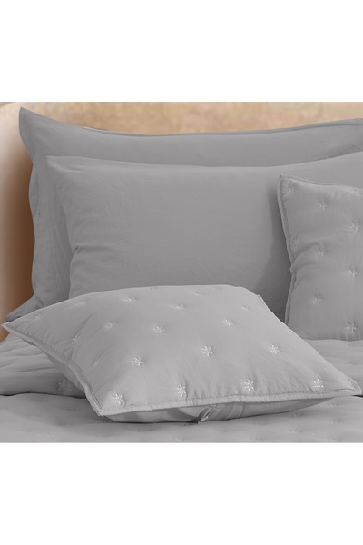 ShinyFlower Washed Cotton Comforter With Dots 5 pieces Quilt Set Size 220 x 160cm