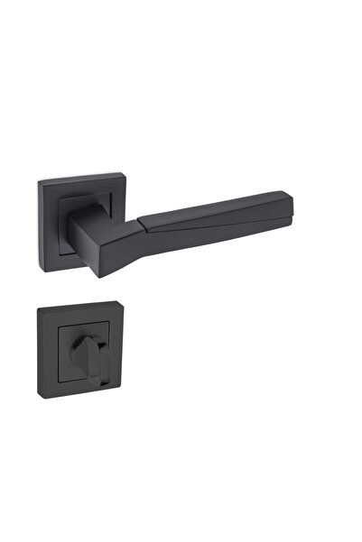 Nobel مقبض باب ماكس ميريديان ماتسياه مربع الشكل مع شارة للمرحاض