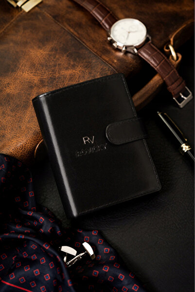 Other Men's wallet made of genuine leather with RFID system - Rovicky