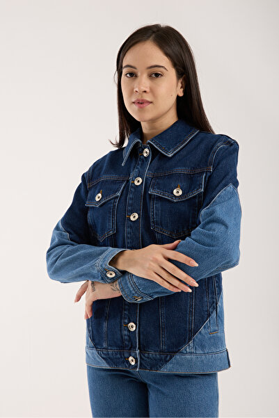 SUPER FASHION CLUB Women's Denim Piece Jacket with Jeans