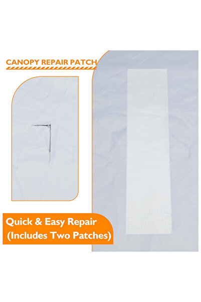 BONTEC 3x3m height-adjustable pavilion tent with side wall, portable design