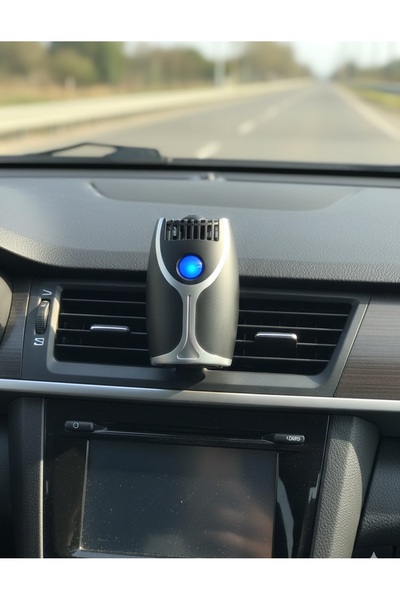 Genozon Araç İçi , Oto Hava Temizleyici İyonizer, Şarjlı, Parfümlü, Koku Gide...