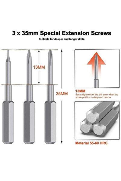 COOYA 130 in 1 Small Precision Screwdriver Set Repair Tool Set Mobile Phone Laptop Tool Set