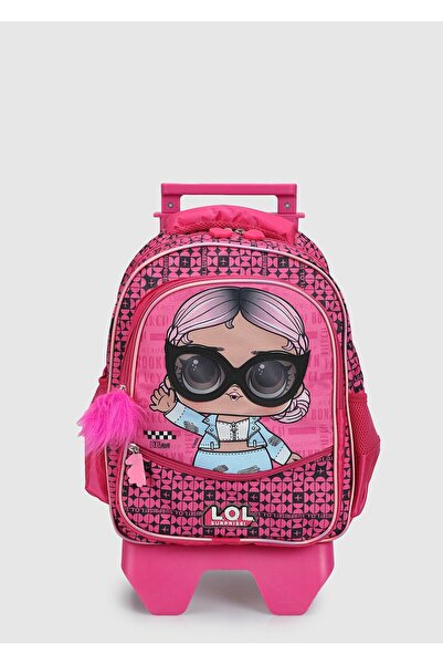 L.O.L Vintage Roz LOL Surpise 2183 Geantă școlară roz cu rulou
