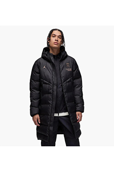Nike Coat Psg X Jordan 24/25 Strike Windrunner Primaloft - Black Coat