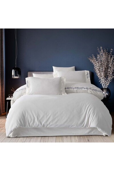 Bahar Tekstil Διπλά κλινοσκεπάσματα με κέντημα, 100% προπλυμένο βαμβάκι ranfo...