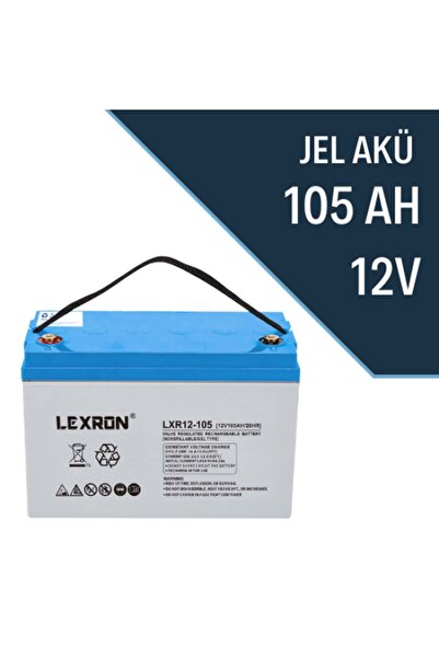 Lexron 105ah-12v Nano-Karbon Jel Akü
