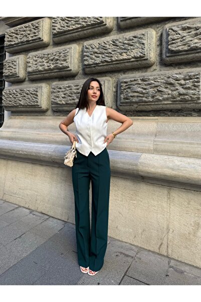 VUNTAL Ribbed Women's Trousers