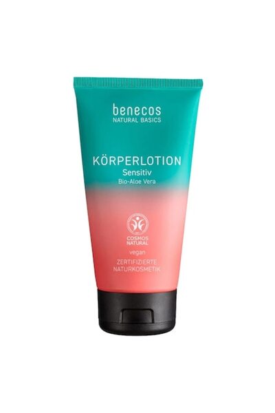 benecos Loțiune de corp pentru ten sensibil cu aloe vera, 150 ml - Basics