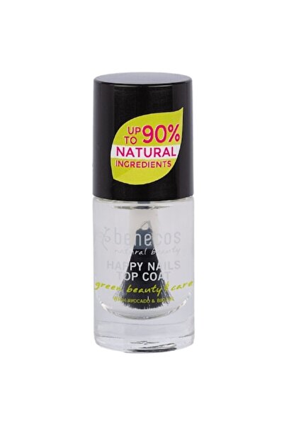 benecos Βερνίκι νυχιών Top Coat Crystal 5 ml