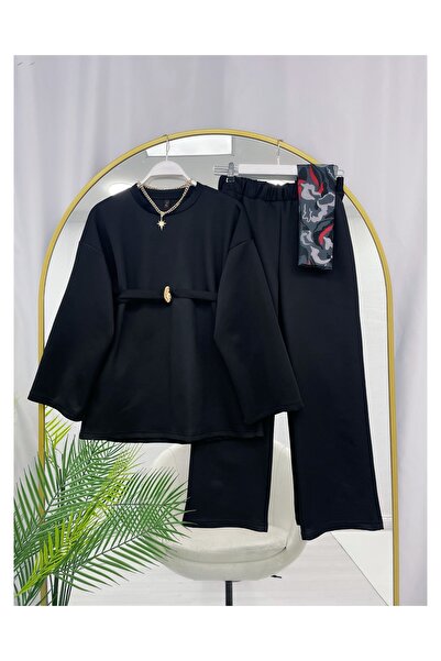 YEDİLALE Double Set with Buckle and Belt [1 Size 38/40, 2 Size 42/44]