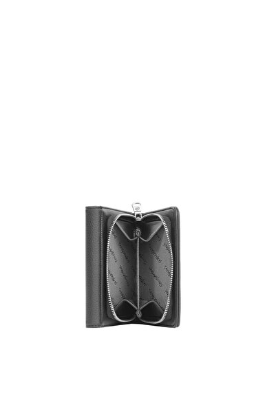 CENGİZ PAKEL Small Size Magnetic Women's Wallet/Portfolio – 65297 - Black