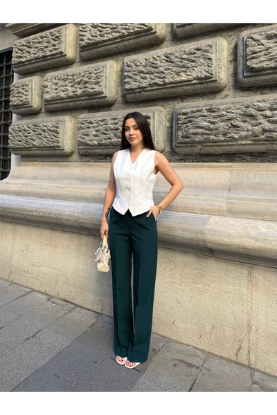 VUNTAL Ribbed Women's Trousers