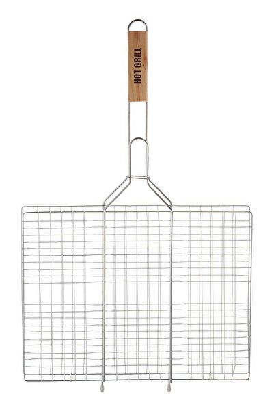 HOT GRILL شواية شواء غير لاصقة - تحبس الطعام، سهلة التنظيف، تصميم محمول، وماد...