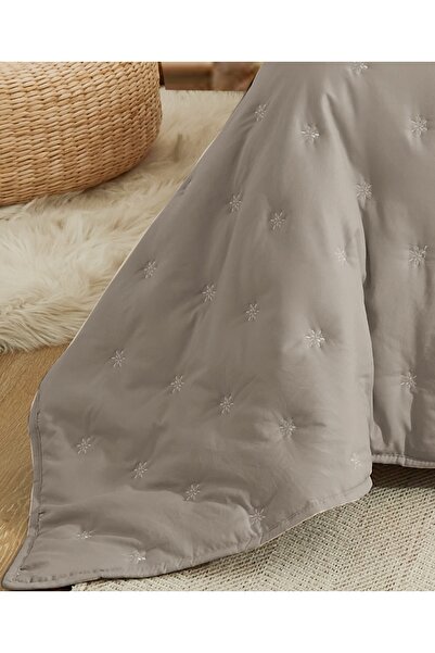 ShinyFlower Washed Cotton Comforter With Dots 8 pieces Quilt Set Size 220 x 240cm