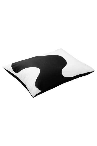 Cozy Home Mono Double-Sided Pillowcase Flow Black 50X70