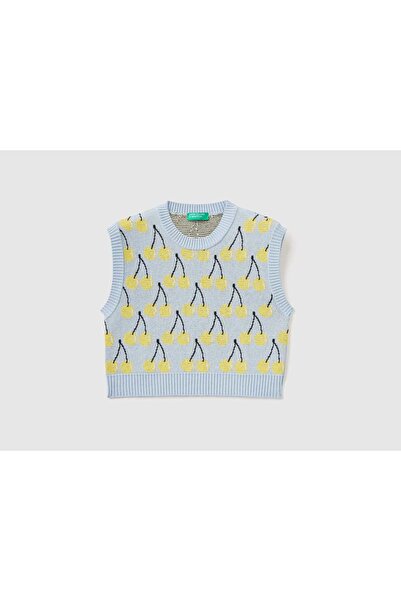 United Colors of Benetton بلوفر أطفال بطبعة فواكه