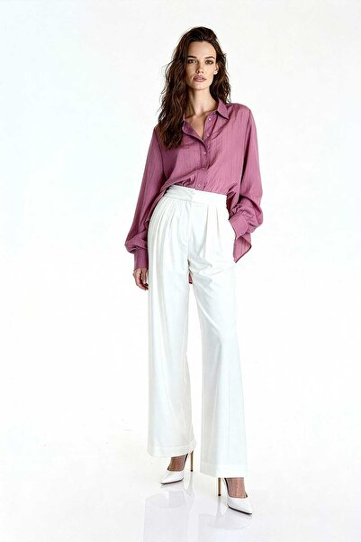 UTOPIAN Çift Pileli Regular Pantolon