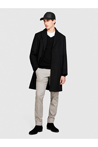 Sisley Men's Slim Fit Vintage Effect Chino Trousers 323A4Dm6Sf02Y-Sis3G6