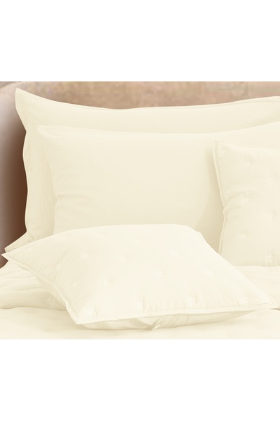 ShinyFlower Washed Cotton Comforter With Dots 5 pieces Quilt Set Size 220 x 160cm