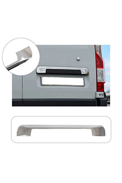 ServetDizaynOto Renault Master Uyumlu 2010 Ve Üzeri Krom Bagaj Çıtası Paslanm...